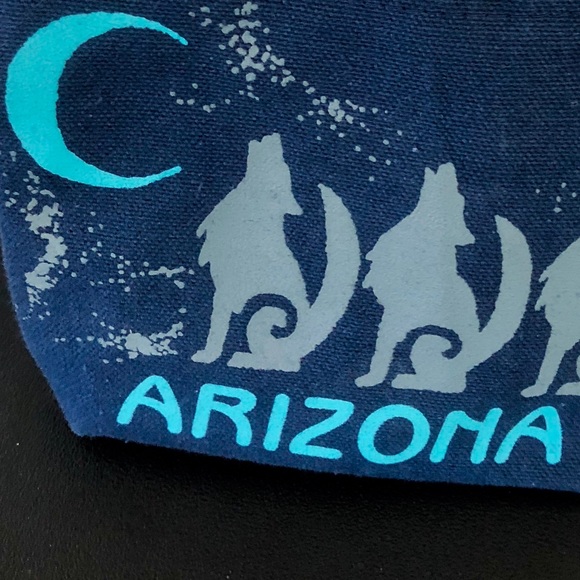 Arizona coyote moon mini tote - Picture 2 of 2
